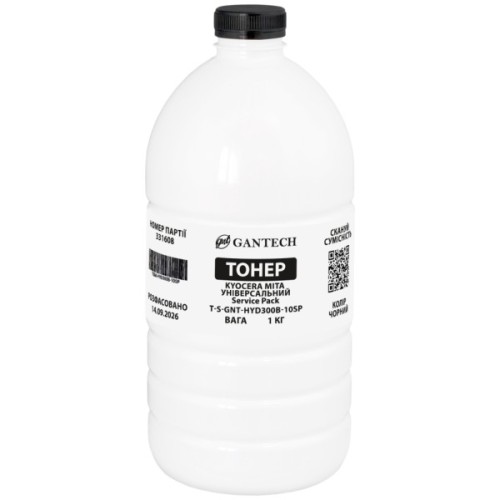 Тонер Kyocera Mita universal bottle, 1kg Gantech (TSM-HYD300B-1)