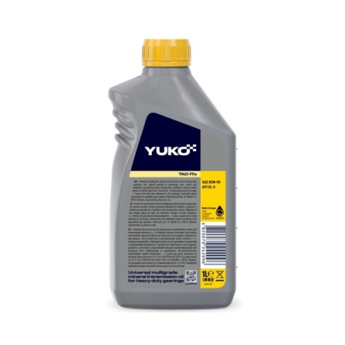 Трансмісійна олива Yuko ТАД-17а GL-4, SAE 85W-90 1л (4820070242096)