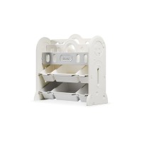 Дитячий стелаж Mealux Slotto Grey (KD-E121 Grey)