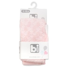 Колготки дитячі Bibaby ажурні (68127-80G-pink)