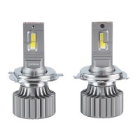 Автолампа PULSO LED-chips OEM PHILIPS Flip chip/9-16V/2*70W/8500Lm/6500K (N1-H4)