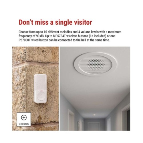 Дверний дзвінок EMOS P57103