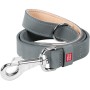 Повідець для собак WAUDOG Classic шкіряний Ш 20 мм Д 122 см сірий (081411)