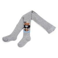 Колготки дитячі BNM з піратським кораблем (M0C0301-1020-98B-gray)