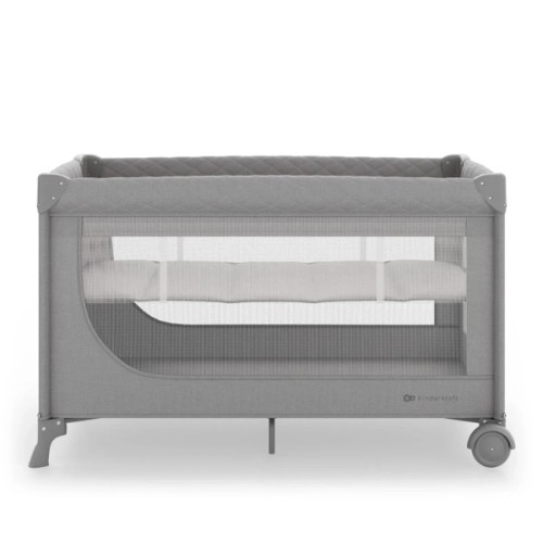 Дитячий манеж Kinderkraft Leody Up Grey (5902533930159)