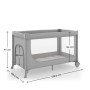 Дитячий манеж Kinderkraft Leody Up Grey (5902533930159)