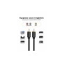 Кабель мультимедійний 1xRCA M to 1xRCA M 1.0m digital black Vention (VAB-R09-B100)
