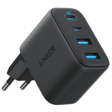 Зарядний пристрій Anker 2xUSB-C + 2xUSB 50W black (A121EG11)