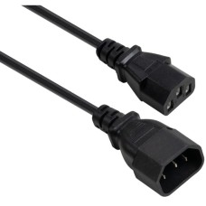 Кабель живлення C13 to C14 1.8m 0.75mm2 copper Vinga (VYPCC13141875CU)