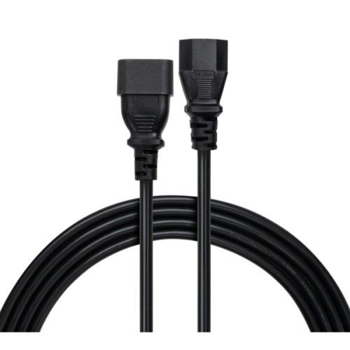 Кабель живлення C13 to C14 1.8m 0.75mm2 copper Vinga (VYPCC13141875CU)