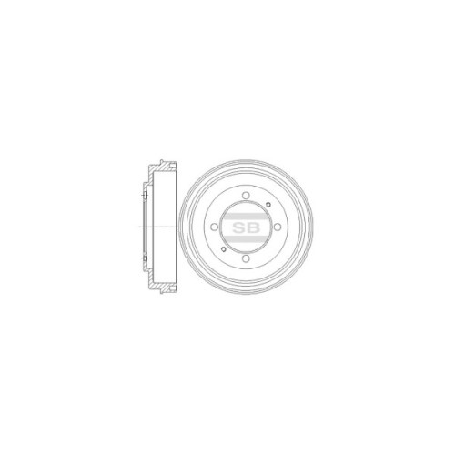 Гальмівний диск HI-Q SD4318