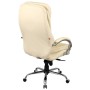 Офісне крісло Аклас Валенсія Soft CH MB Бежевий (Шкіра LC-F) (00161473)