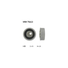 Ролик натягувача ременя SKF VKM 75613