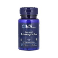 Вітамінно-мінеральний комплекс Life Extension Ашваганда оптимізована, 125 мг, Optimized Ashwagandha, 60 вегет (LEX-88806)