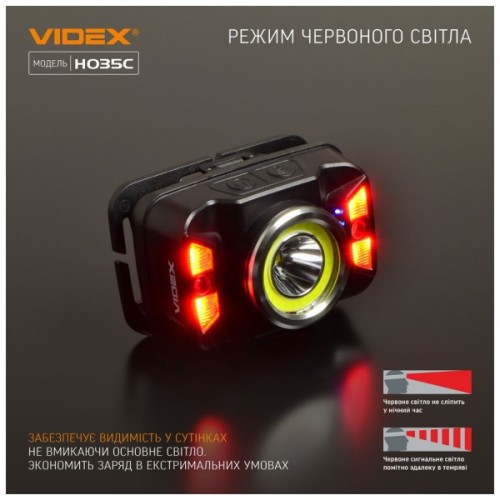 Ліхтар Videx 410Lm 5000K (VLF-H035C)