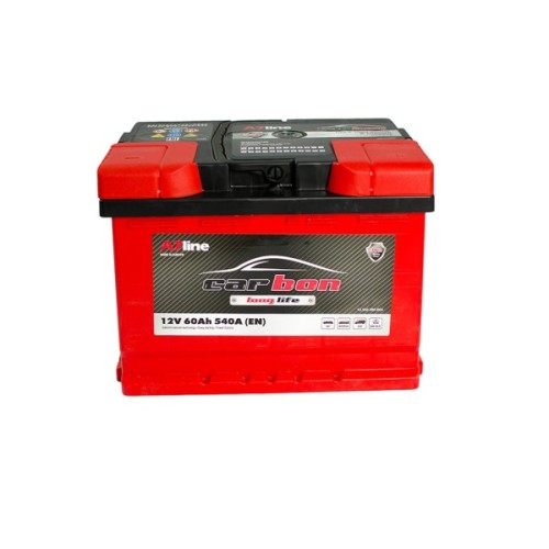 Акумулятор автомобільний CARBON 60 Ah/12V Euro (CRB60-00)
