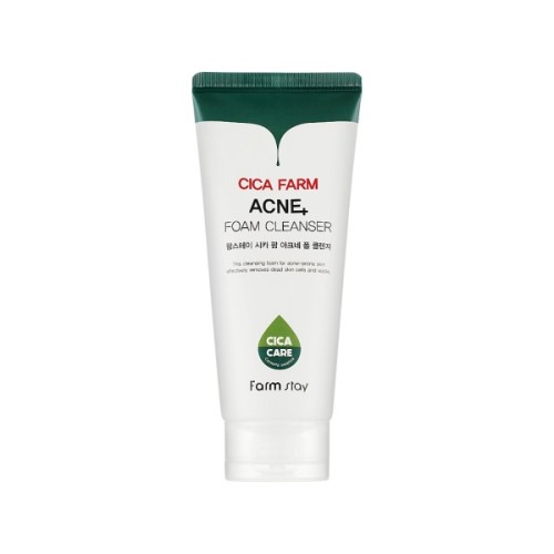 Пінка для вмивання FarmStay Cica Farm Acne+ Foam Cleanser 180 мл (8809635231184)