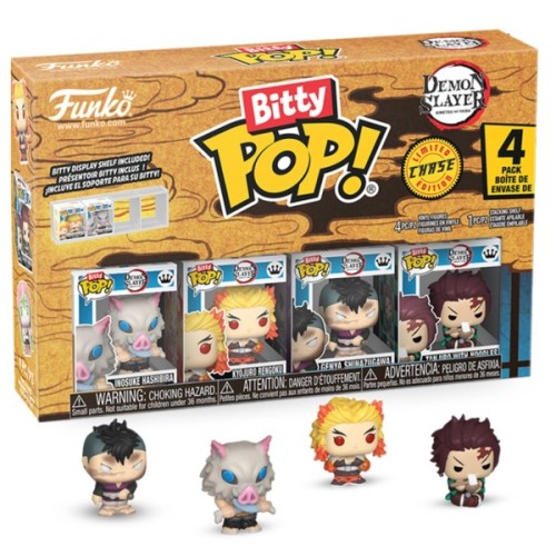 Фігурка Funko Pop набір Bitty POP! серії Вбивця демонів (4 фігурки в ас.) (86954)