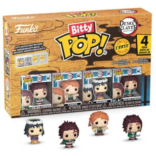 Фігурка Funko Pop набір Bitty POP! серії Вбивця демонів (4 фігурки в ас.) (86954)