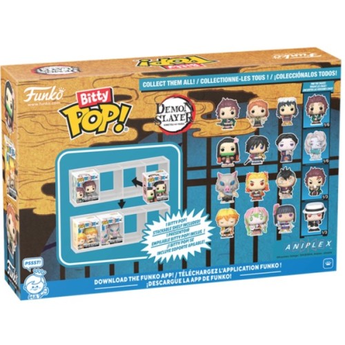 Фігурка Funko Pop набір Bitty POP! серії Вбивця демонів (4 фігурки в ас.) (86954)