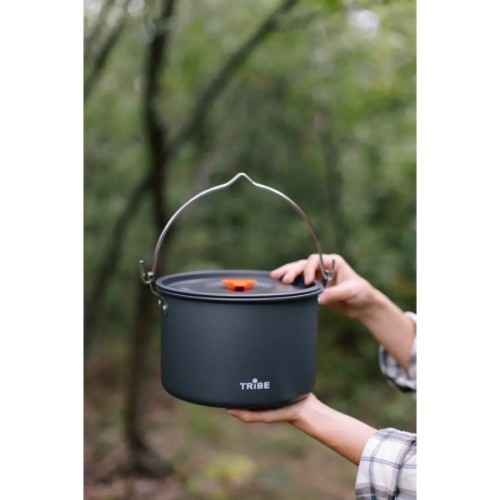 Котел туристичний Tribe Pot 4 л Alu (T-FH-0041-grey)