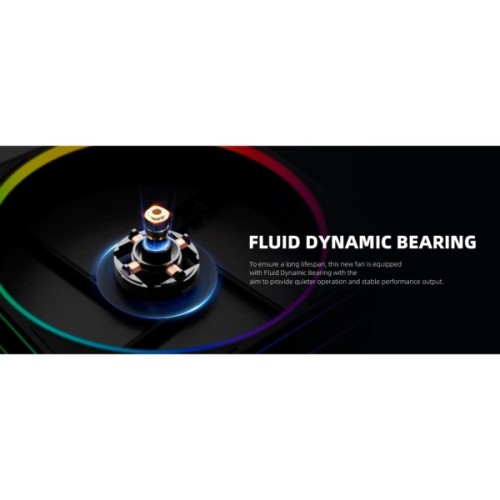 Кулер до корпусу ID-Cooling AF-127-ARGB-K