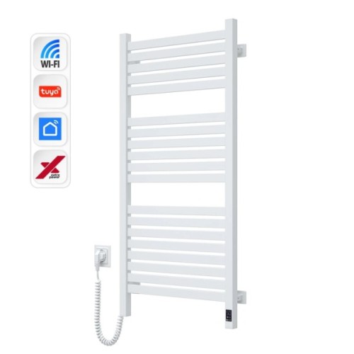 Сушарка для рушників Navin Авангард Х, 1000х480х71мм, Wi-Fi, лівобічна,, білий (12-172155-4810)