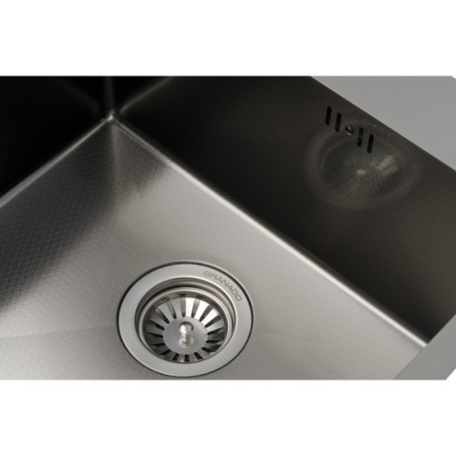 Мийка кухонна GRANADO Galera S201 black honeycomb (GS02201BH)