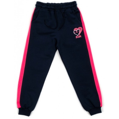 Спортивний костюм дитячий Joi з серцем (S-703-134G-blue)