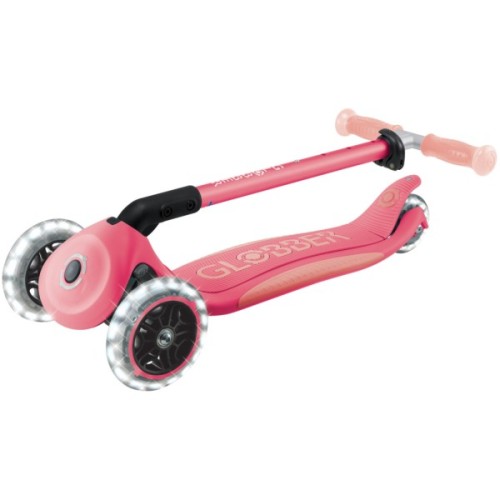 Самокат Globber Elite колеса з підсвіткою Рожевий (839-110)