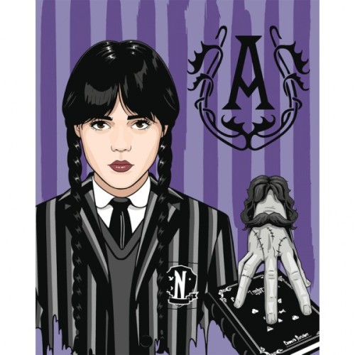 Картина по номерам Santi Wednesday. Thing part of the family 40x50 см (954417)