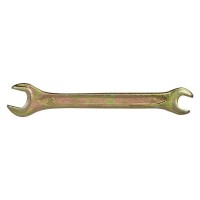 Ключ Sigma ріжковий 8x10мм жовтий цинк (6025101)