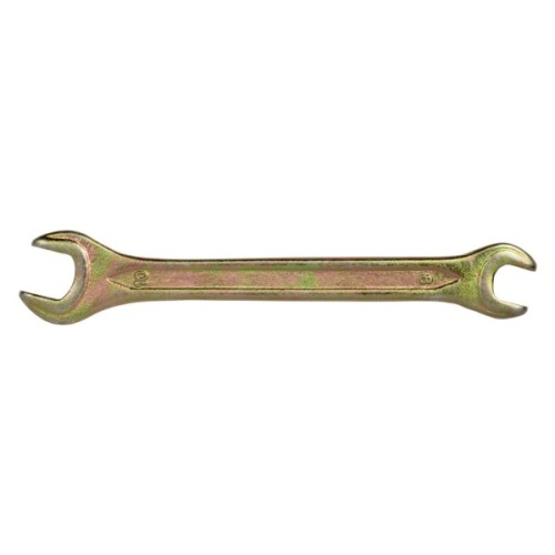 Ключ Sigma ріжковий 8x10мм жовтий цинк (6025101)