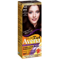 Фарба для волосся Acme Color Avena Rich Color Стійка 043 - Темно-каштановий (4823115502650)