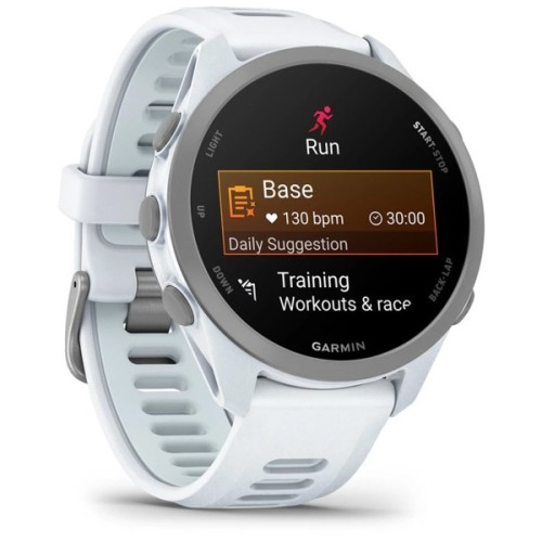 Смарт-годинник Garmin Forerunner 170 Music, GPS, WiFi, Whitestone/Cloud Blue, GPS смарт-годинник (010-03920-11)