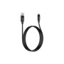 Дата кабель USB 2.0 AM to Lightning 1.2m 2.4A TPE black Acefast (6974316286202)