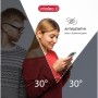 Скло захисне Intaleo Privacy Apple iPhone 12 Pro Max Black (1283126621376)