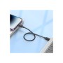 Дата кабель USB-C to Lightning 0.25m Hyper PD X96 black HOCO (6942007609364)
