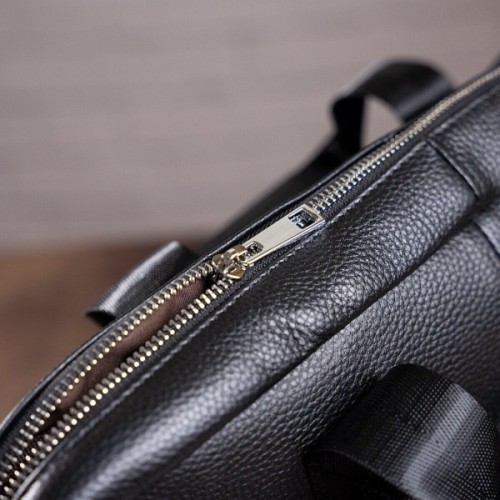 Сумка Vintage Шкіряна Чорна (14794)