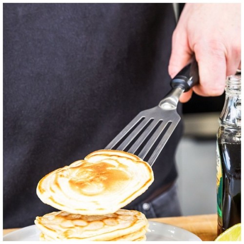 Лопатка кухонна KitchenAid Classic з прорізами 31,8 см чорний (KCG024OHOBE)