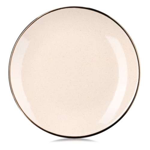 Тарілка Ardesto Emilia, 20см, кераміка, бежевий (AR0719EBG)