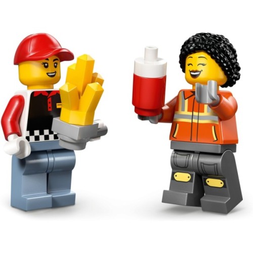 Конструктор LEGO City Вантажівка з картоплею фрі (60488)