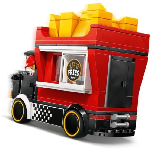 Конструктор LEGO City Вантажівка з картоплею фрі (60488)