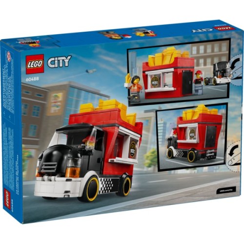 Конструктор LEGO City Вантажівка з картоплею фрі (60488)