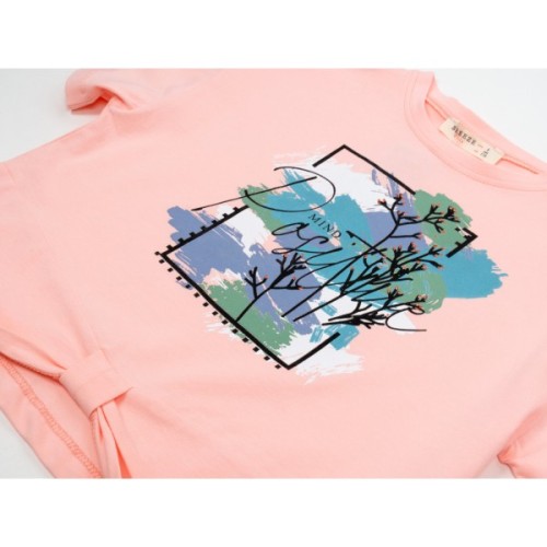 Набір дитячого одягу Breeze із шортами (19321-116G-peach)