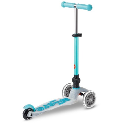 Самокат Micro Mini Deluxe складний серії Foldable Orion Glow LED" Синій" (MMD374)