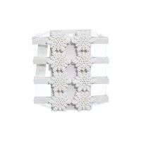 Прикраса декоративна Jumi Прищіпки зі сніжинками 8 шт (5900410633261)