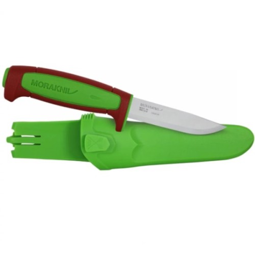 Ніж Morakniv Basic 511 LE 2024 carbon steel Ivy Green/Dala Red (14281)