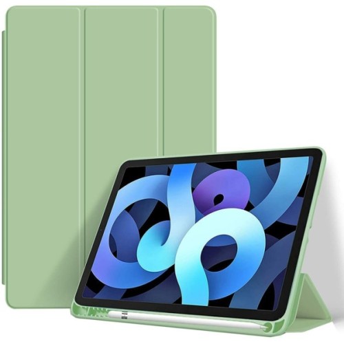 Чохол до планшета BeCover Tri Fold Soft TPU mount Apple Pencil Apple iPad 10.9" 2022/24/11" 2025 Light Green (708465)