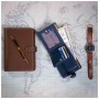 Гаманець Visconti PM102 Leonardo з RFID Black Blue (PM102 BLK/BLUE)